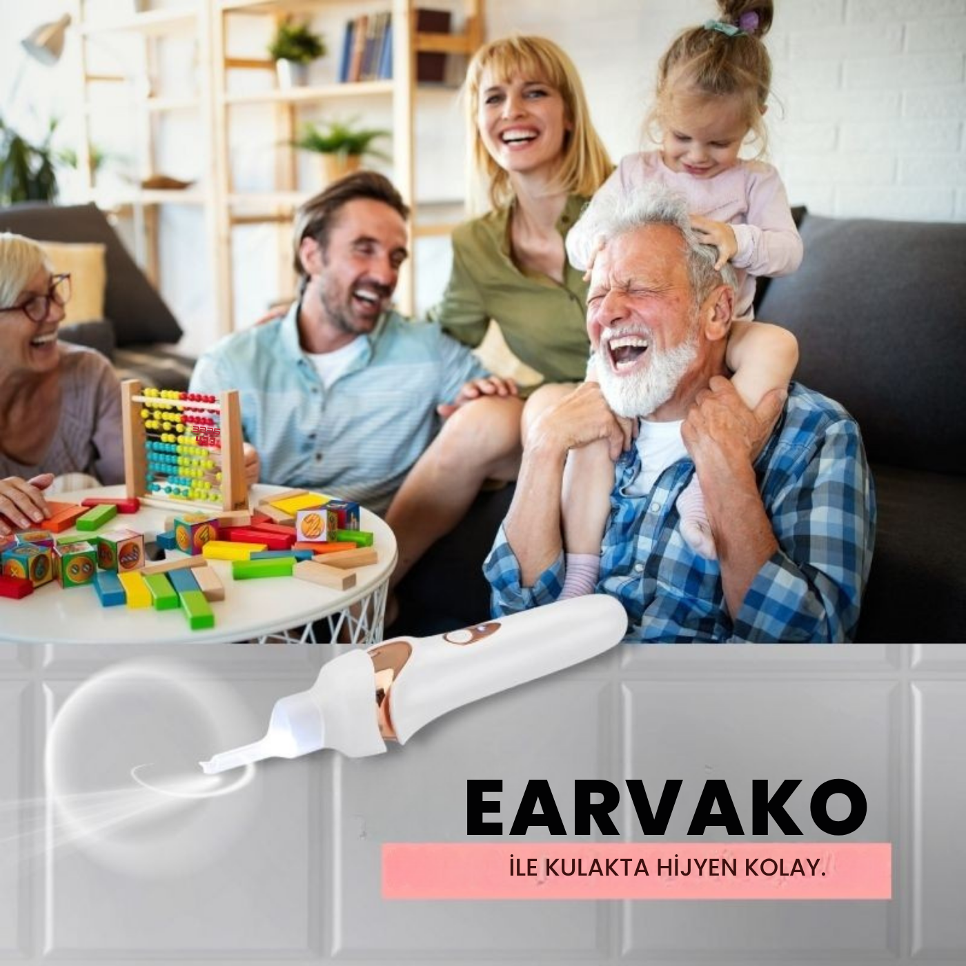 EARVAKO Vakumlu Kulak Temizleyici